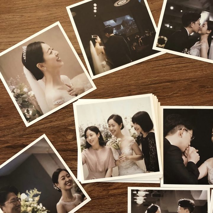 스퀘어 포토 인화본